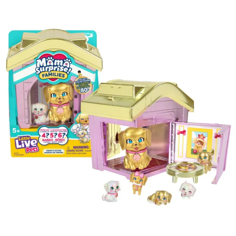Little live pets Mama Surprise Families Mascota con Casita Varios Modelos> Figuras Acción