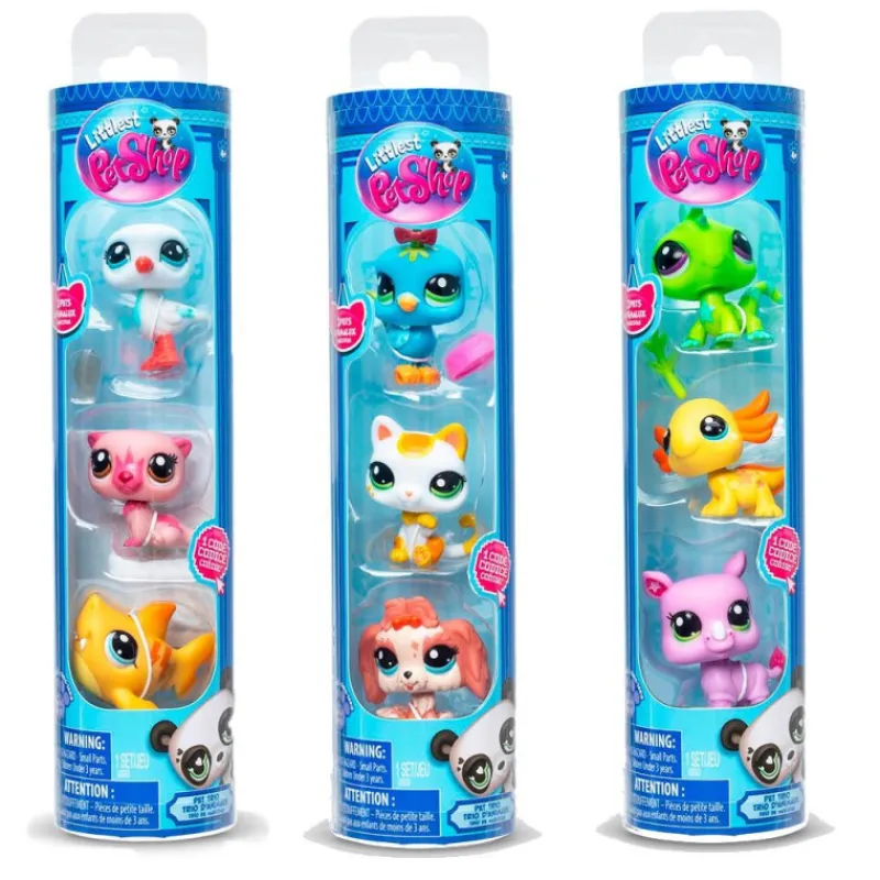 Otras marcas Littlest Pet Shop Pack De 3 Mascotas Varios Modelos> Figuras Acción