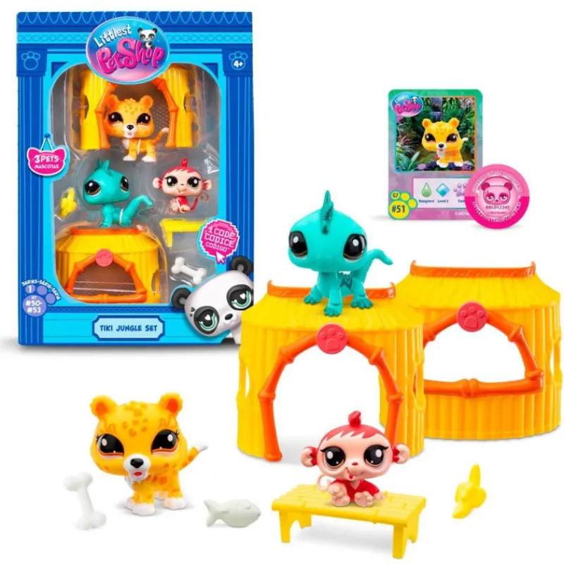 Otras marcas Littlest Pet Shop Tiki Jungle Set> Figuras Acción