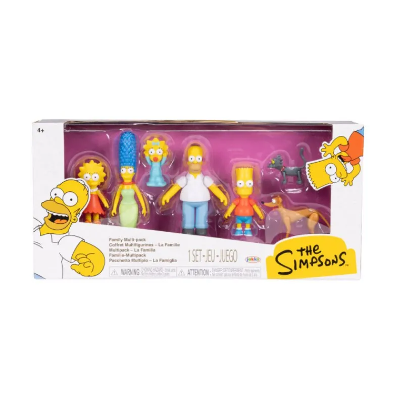 Otras marcas Los Simpsons Multipack de 7 Figuras 6 cm> Fan Zone|Figuras Acción