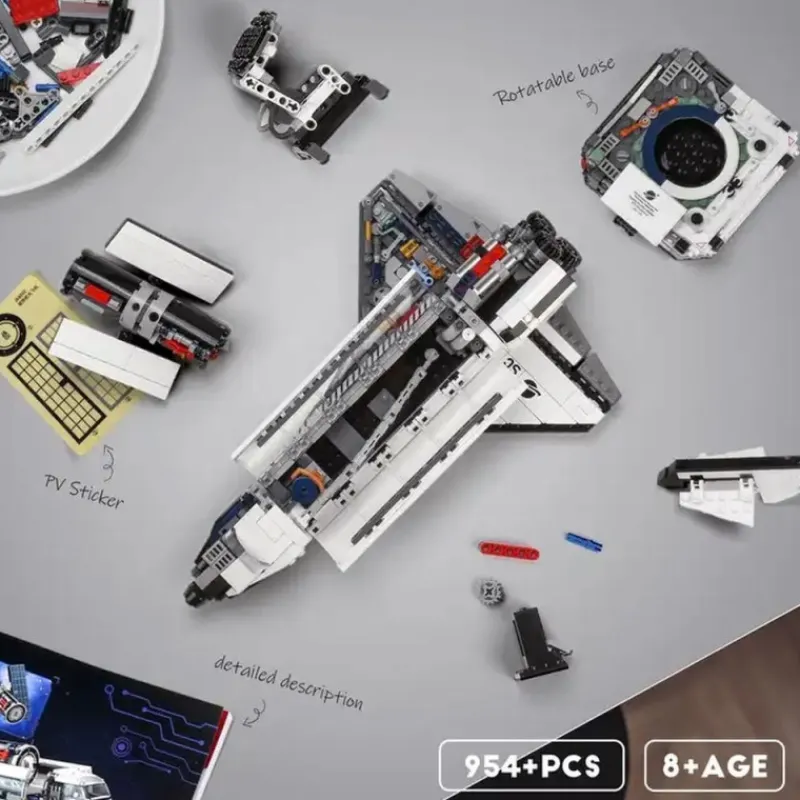 Madnesstoys Bricks Space Models Space shuttle> Construcción|Fan Zone