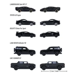 Otras marcas Majorette Pack 5 Coches Negros Black Edition><noscript><img width=