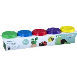 Manualidedos 5 Botes Pasta de Modelar> Creativos