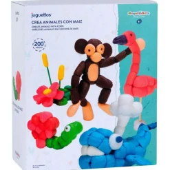 Manualidedos Crea Animales con Maíz 200 Piezas> Creativos