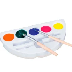 Manualidedos Estuche Témperas con 2 Pinceles><noscript><img width=