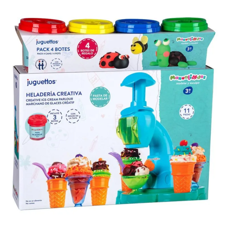Manualidedos Heladería de Pasta de Modelar> Creativos
