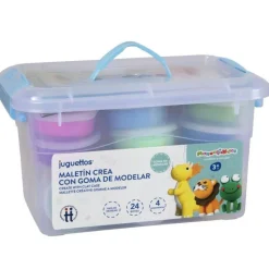 Manualidedos Maletín Crea con Goma de Modelar> Creativos
