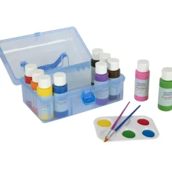 Manualidedos Maletín de Pintura Acrílica 13 Piezas> Creativos