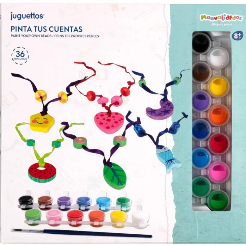 Manualidedos Pinta tus Cuentas de Escayola> Creativos