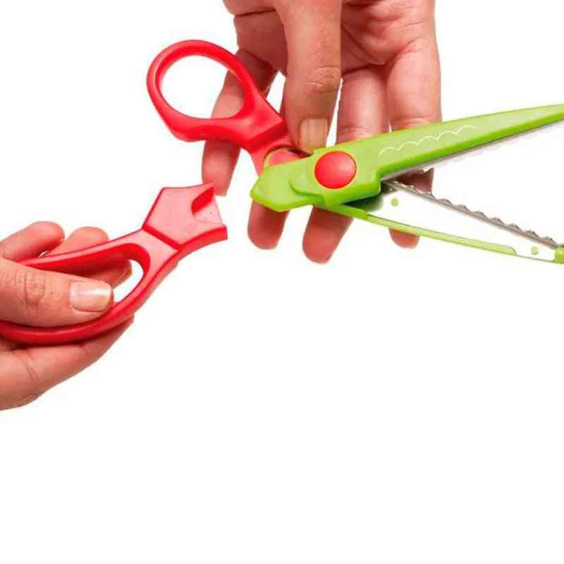 Manualidedos tijera Zig-Zag 8 en 1> Creativos|Juguetes Educativos