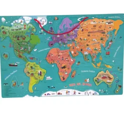 Otras marcas Mapa Mundi Magnético> Juegos De Mesa|Puzzles
