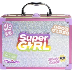 Martinelia Supergirl Maletín de Maquillaje con Espejo y Luces Led> Imitación