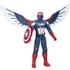 Marvel Capitán América Titan Hero Series Figura Deluxe> Figuras Acción
