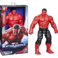 Marvel Capitán América Titan Hero Series Figura Hulk Rojo><noscript><img width=