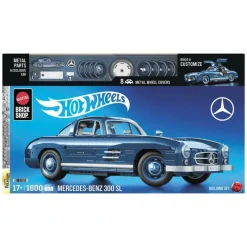 Hot wheels Mattel Brick Shop Premium Series Juego de Construcción Mercedes-Benz 300 SL. 1600 piezas> Construcción|Fan Zone