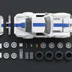 Otras marcas Mattel Brick Shop Hot Wheels Corvette Grand Sport Elite 918 Piezas><noscript><img width=