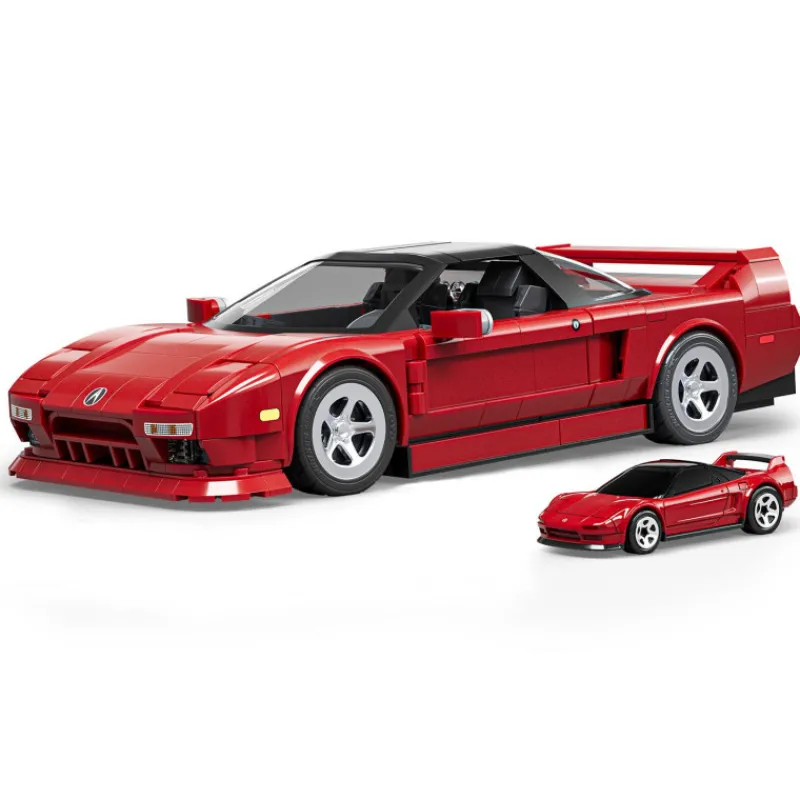 Hot wheels Mattel Brick Shop 90 Acura NSX Elite Series 876 piezas> Construcción|Fan Zone
