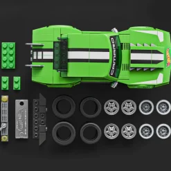 Otras marcas Mattel Brick Shop Hot Wheels Custom 68 Camaro Speed Series, 289 piezas><noscript><img width=
