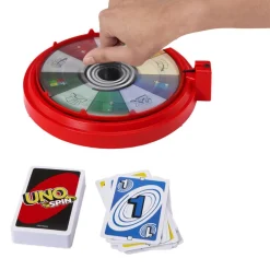 Mattel games UNO Spin Juego de Cartas con Ruleta><noscript><img width=
