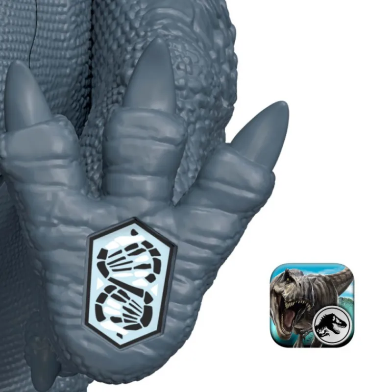 Jurassic world Mattel : El Renacer, Abelisaurus Rugido Salvaje> Figuras Acción