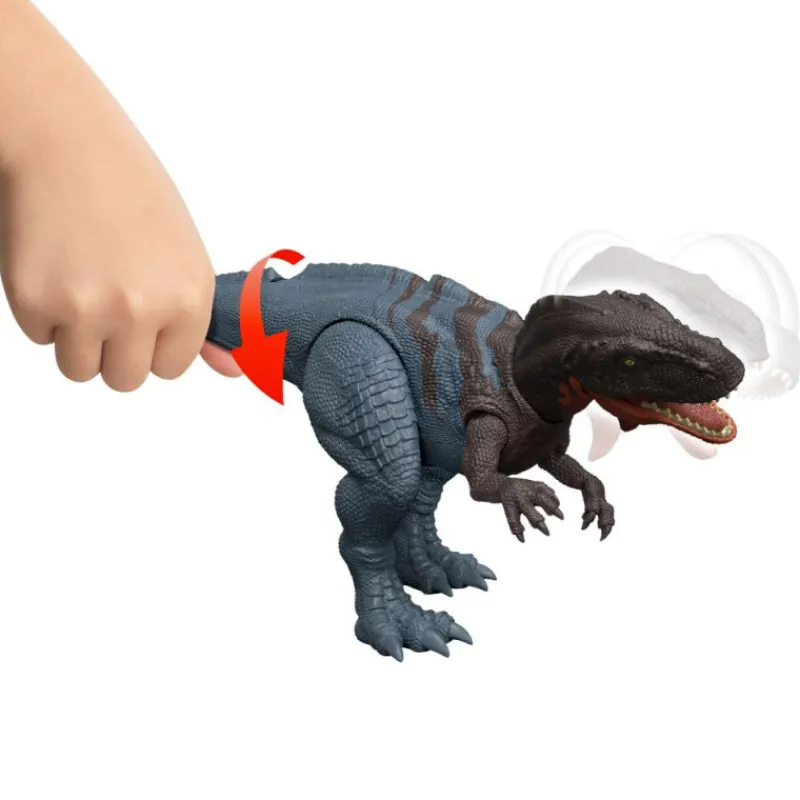 Jurassic world Mattel : El Renacer, Abelisaurus Rugido Salvaje> Figuras Acción