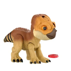 Jurassic world Mattel : El Renacer, Aquilops Dolores Protector Primal Dinosaurio Interactivo> Figuras Acción