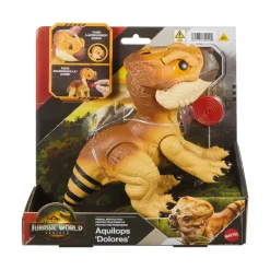 Jurassic world Mattel : El Renacer, Aquilops Dolores Protector Primal Dinosaurio Interactivo> Figuras Acción