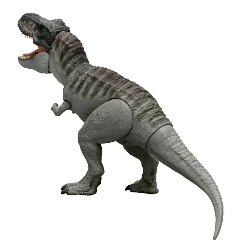 Jurassic world Mattel Rebirth Figura de Tiranosaurio Rex Power Devour con Luces, Sonidos y Mordiscos Continuos> Figuras Acción