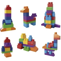 Mega bloks Bolsa de Construcción 60 Piezas Bolsa Azul> Construcción
