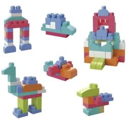 Mega bloks Bolsa de Construcción 60 Piezas Bolsa Rosa> Construcción