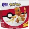 Pokemon MEGA Construx Pokémon Construye Y Muestra Charmander> Fan Zone|Figuras Acción
