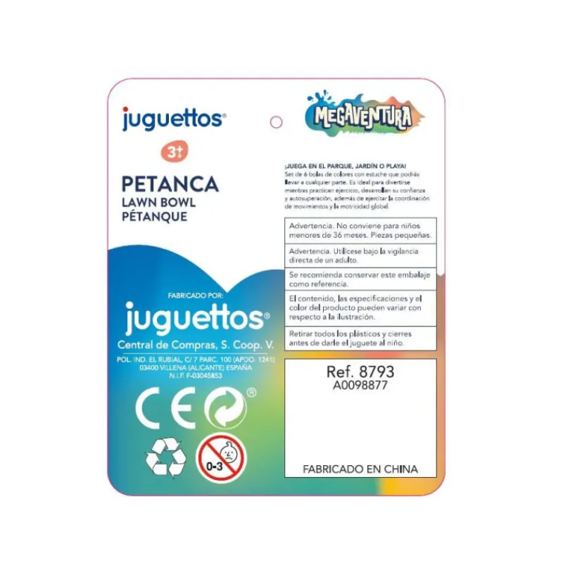 Megaventura Petanca Varios Colores> Juguetes Deportivos