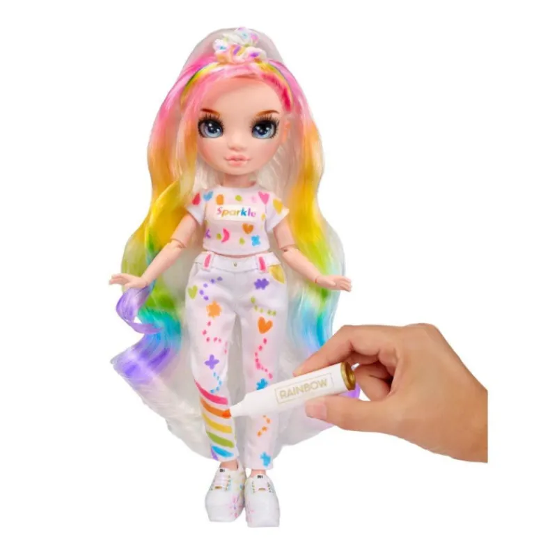 Rainbow high MGA Color & Create Muñeca Ojos Azules> Muñecas