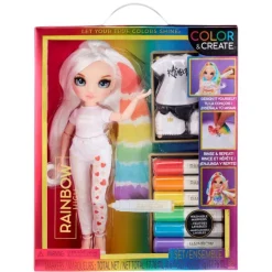 Rainbow high MGA Color & Create Muñeca Ojos Azules> Muñecas