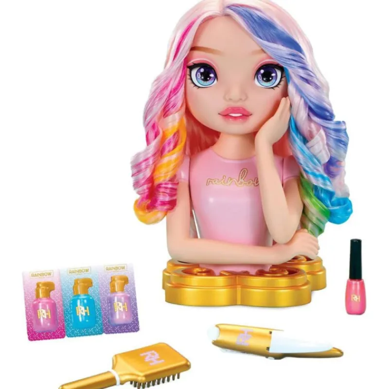 Rainbow high MGA Styling Head Playset> Muñecas