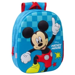Mickey Mouse Mochila 3D> Vuelta Al Cole