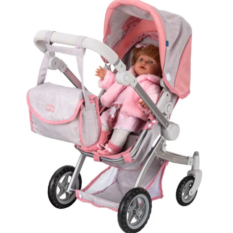 Mimittos Coche con Capota 2 en 1> Muñecas