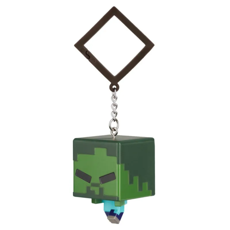 Minecraft Chibi Backpack Buddies Llavero Varios Modelos> Figuras Acción|Vuelta Al Cole