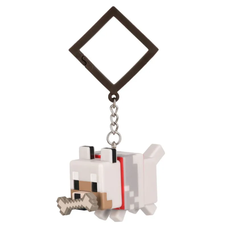 Minecraft Chibi Backpack Buddies Llavero Varios Modelos> Figuras Acción|Vuelta Al Cole