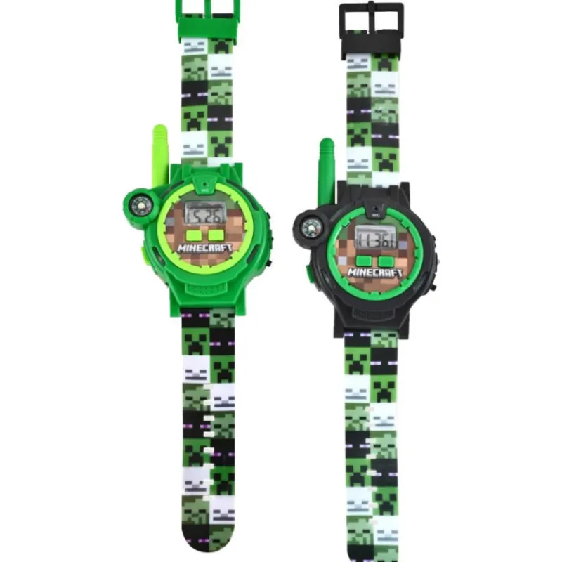 Minecraft Reloj Walkie Talkie 2 en 1> Juguetes Electrónicos