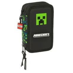 Otras marcas Minecraft TNT Plumier Triple 37 Piezas> Vuelta Al Cole