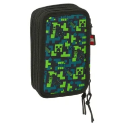 Otras marcas Minecraft TNT Plumier Triple 37 Piezas> Vuelta Al Cole