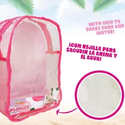 Disney Minnie Mouse Mochila con Cubo de Playa y Accesorios><noscript><img width=