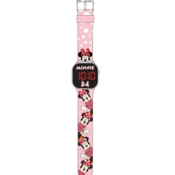 Disney Minnie Mouse Reloj Led> Juguetes Electrónicos