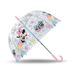 Minnie Paraguas Transparente Campana 46 cm> Vuelta Al Cole