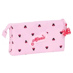 Disney Minnie Portatodo Triple> Vuelta Al Cole