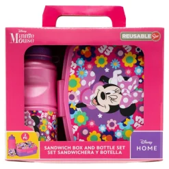 Minnie Set Sandwichera y Botella> Vuelta Al Cole
