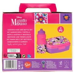 Minnie Set Sandwichera y Botella><noscript><img width=