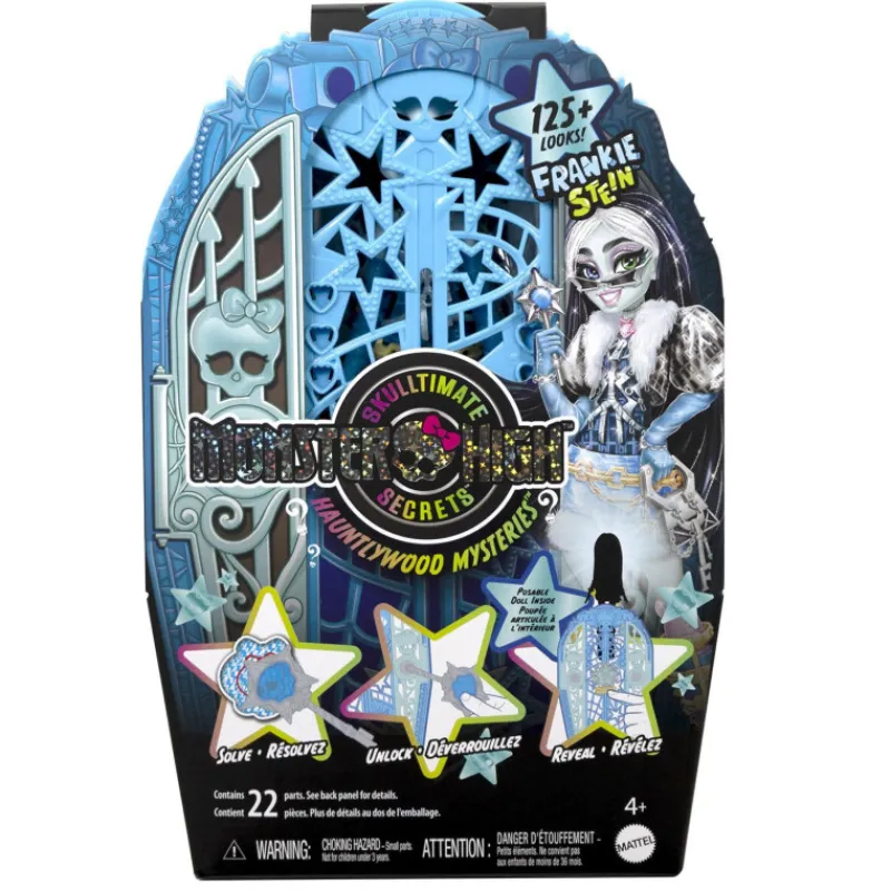 Monster high Conjunto de Juego de Frankie Stein de Skulltimate Secrets Hauntlywood Mysteries> Muñecas