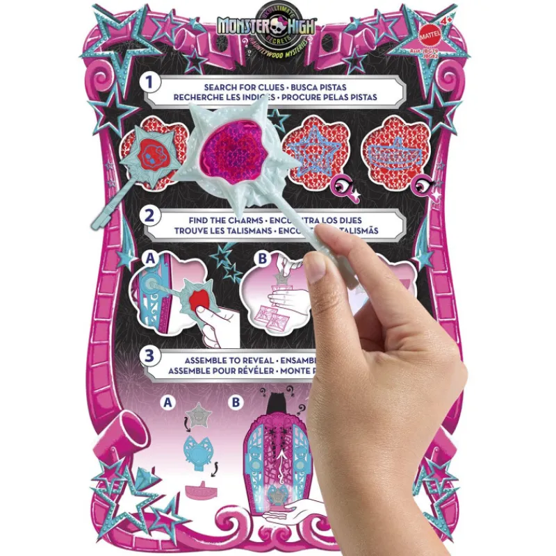 Monster high Conjunto de Juego de Catty Noir de Skulltimate Secrets Hauntlywood Mysteries> Muñecas